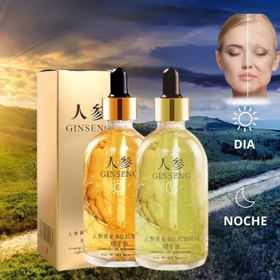 Kit Sérum Ginseng 2x1 Día & Noche Anti-Edad 💝